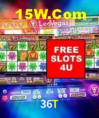 Slots com jackpots e giros grátis na 36T